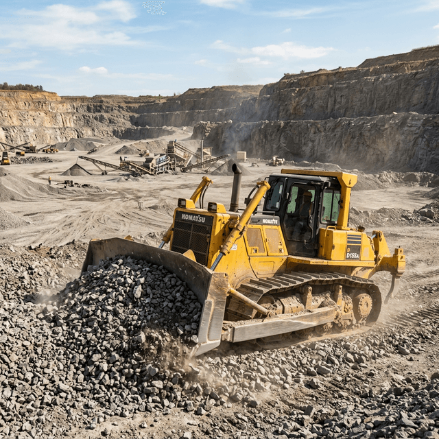 كوماتسو - الجرافات - Heavy Machinery Sourcing