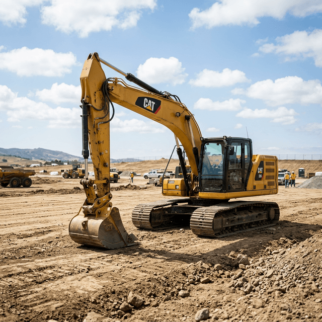 كاتربيلار - الحفارات - Heavy Machinery Sourcing