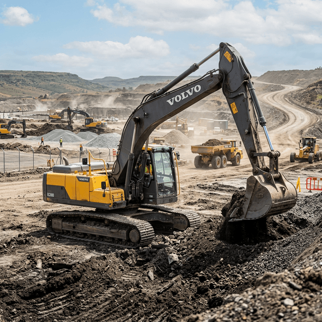 فولفو - الحفارات - Heavy Machinery Sourcing