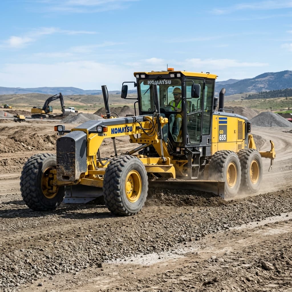 كوماتسو - ممهدات الطرق - Heavy Machinery Sourcing